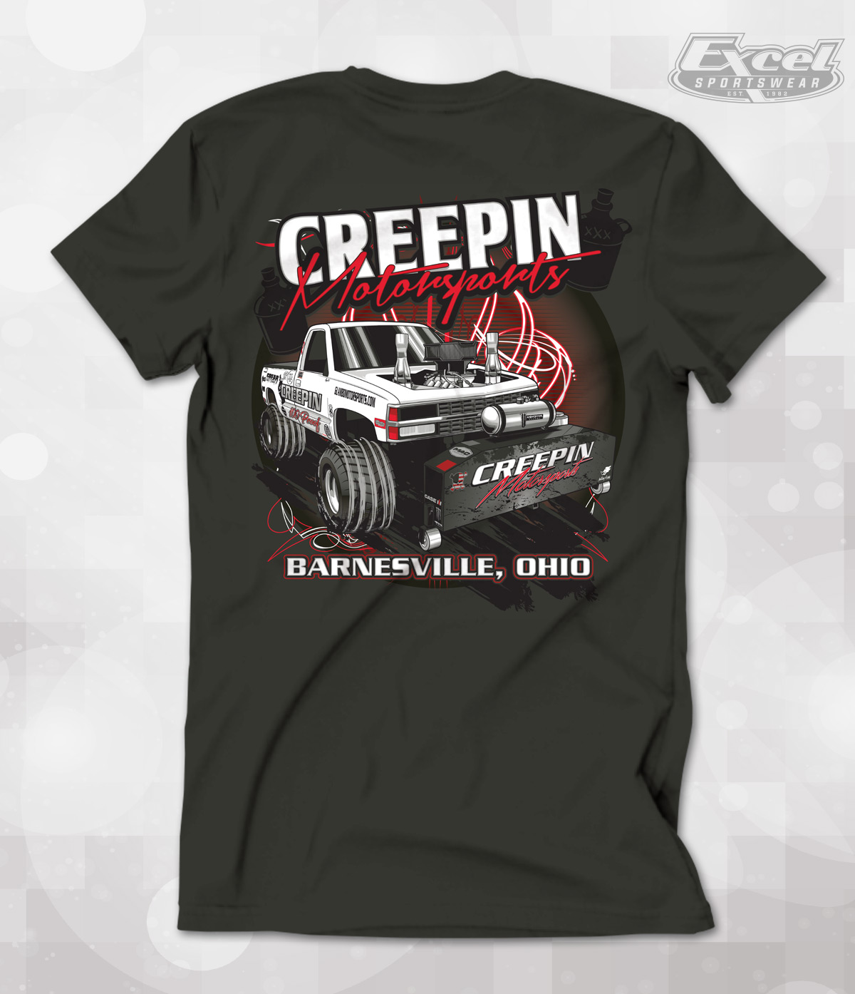 Excel Sportswear Design of the Week Creepin Motorsports
