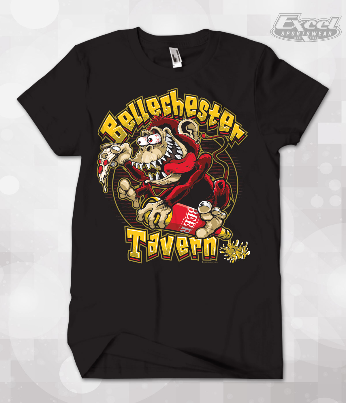 Excel Sportswear Design of the Week Creative Bellechester Tavern