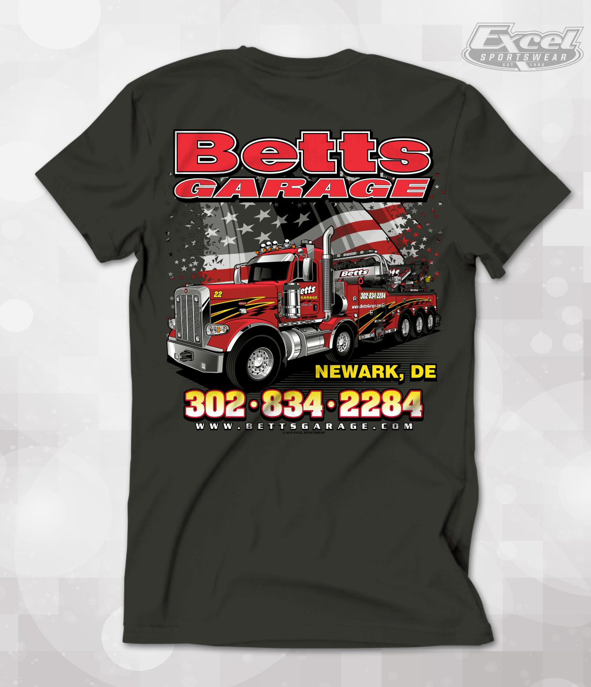 Excel Sportswear Design of the Week Bets Garage