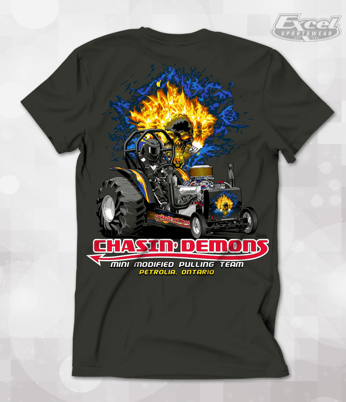 Excel Sportswear Design of the Week Chasin' Demons