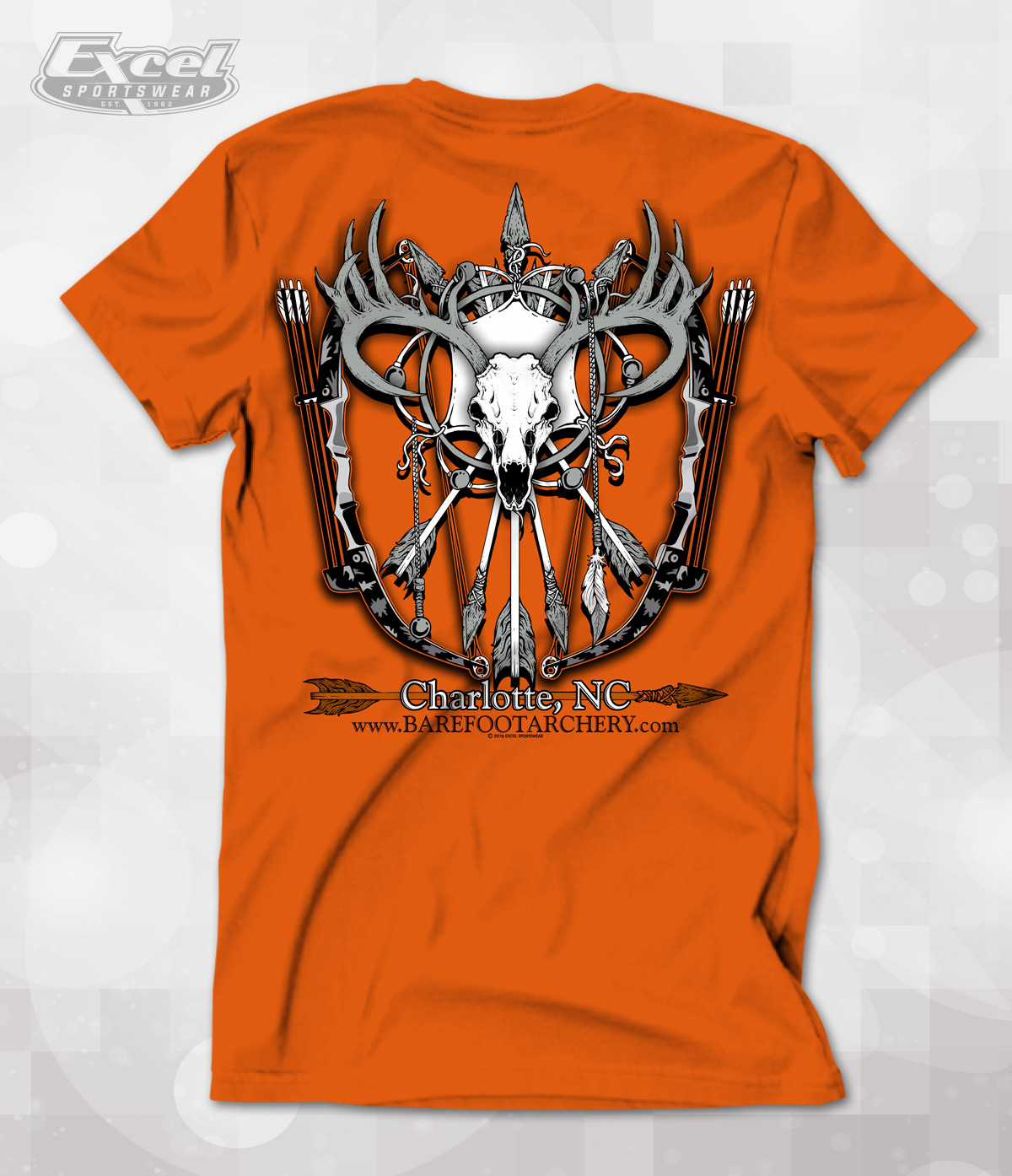 Excel Sportswear Design of the Week Barefoot Archery