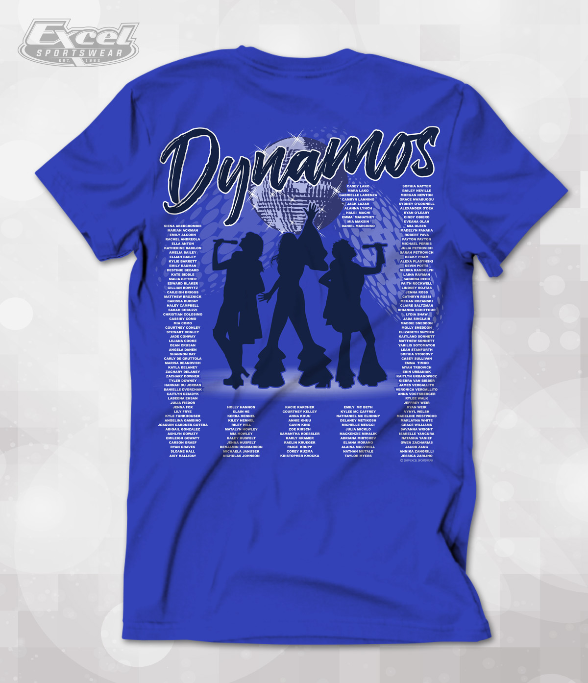 Excel Sportswear Design of the Week Thomas Jefferson High School's Mamma Mia!