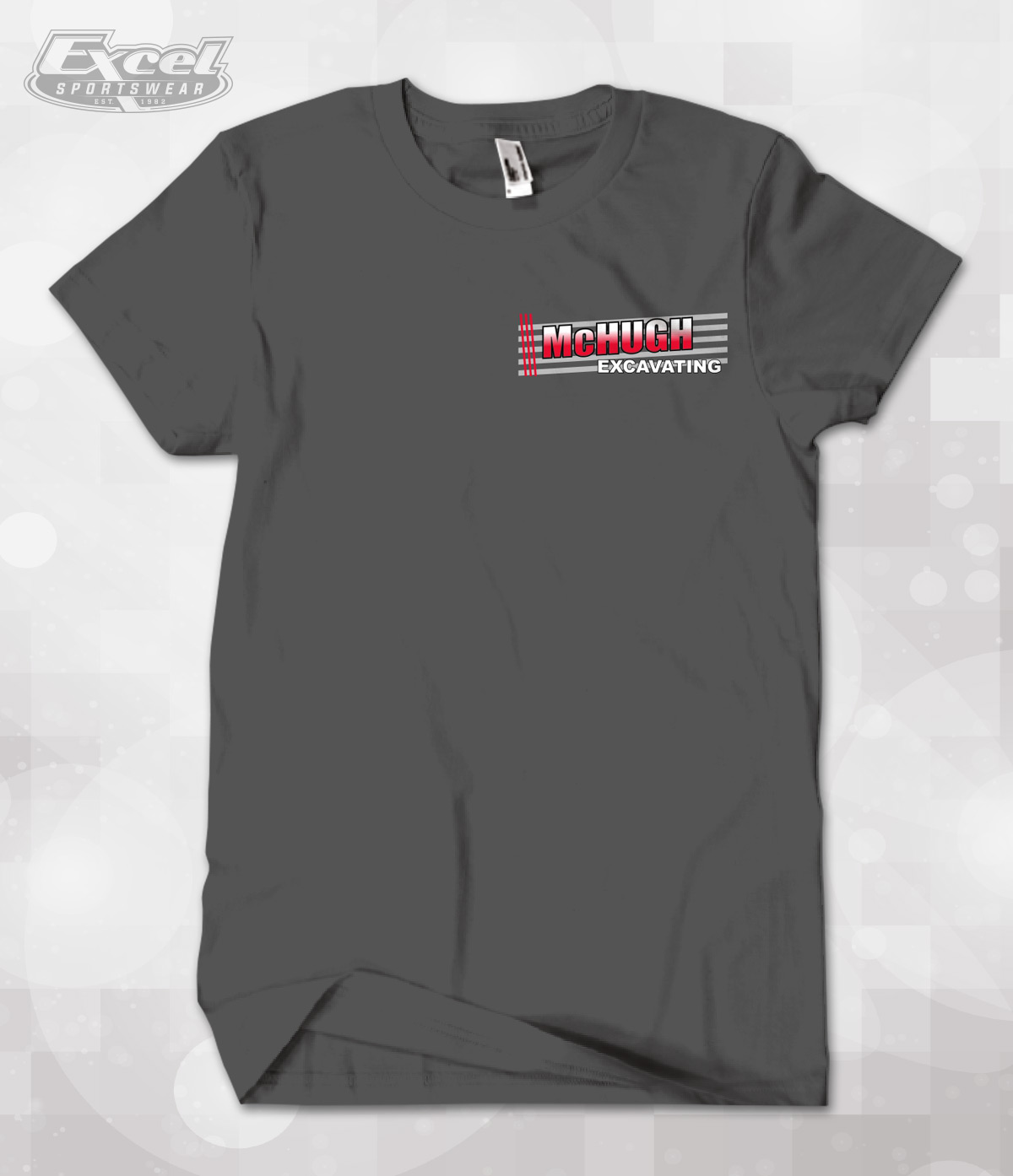 Excel Sportswear Design of the Week McHugh Excavating & Plumbing
