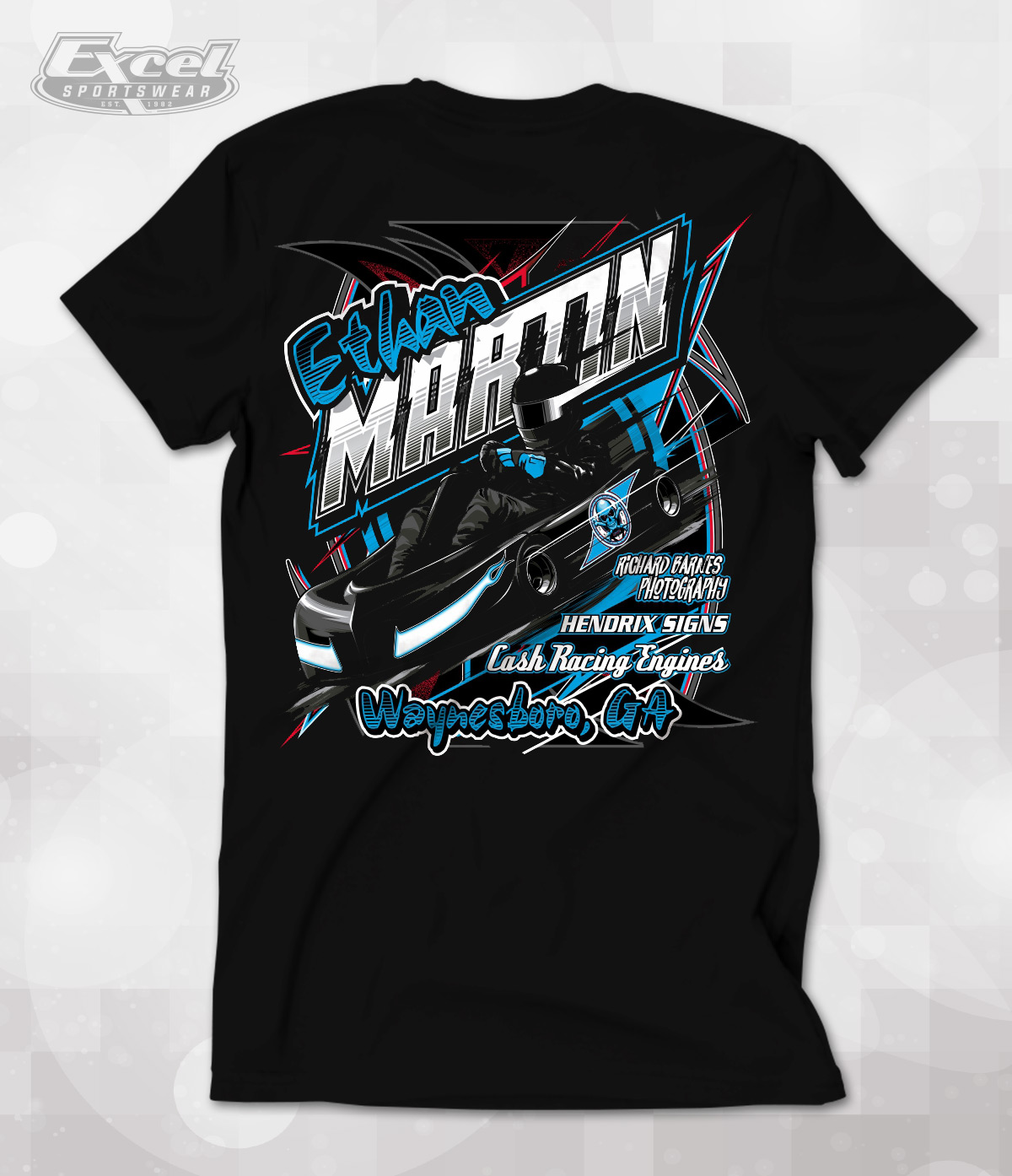 Kart Racer Ethan Martin Design of the Week Excel Sportswear