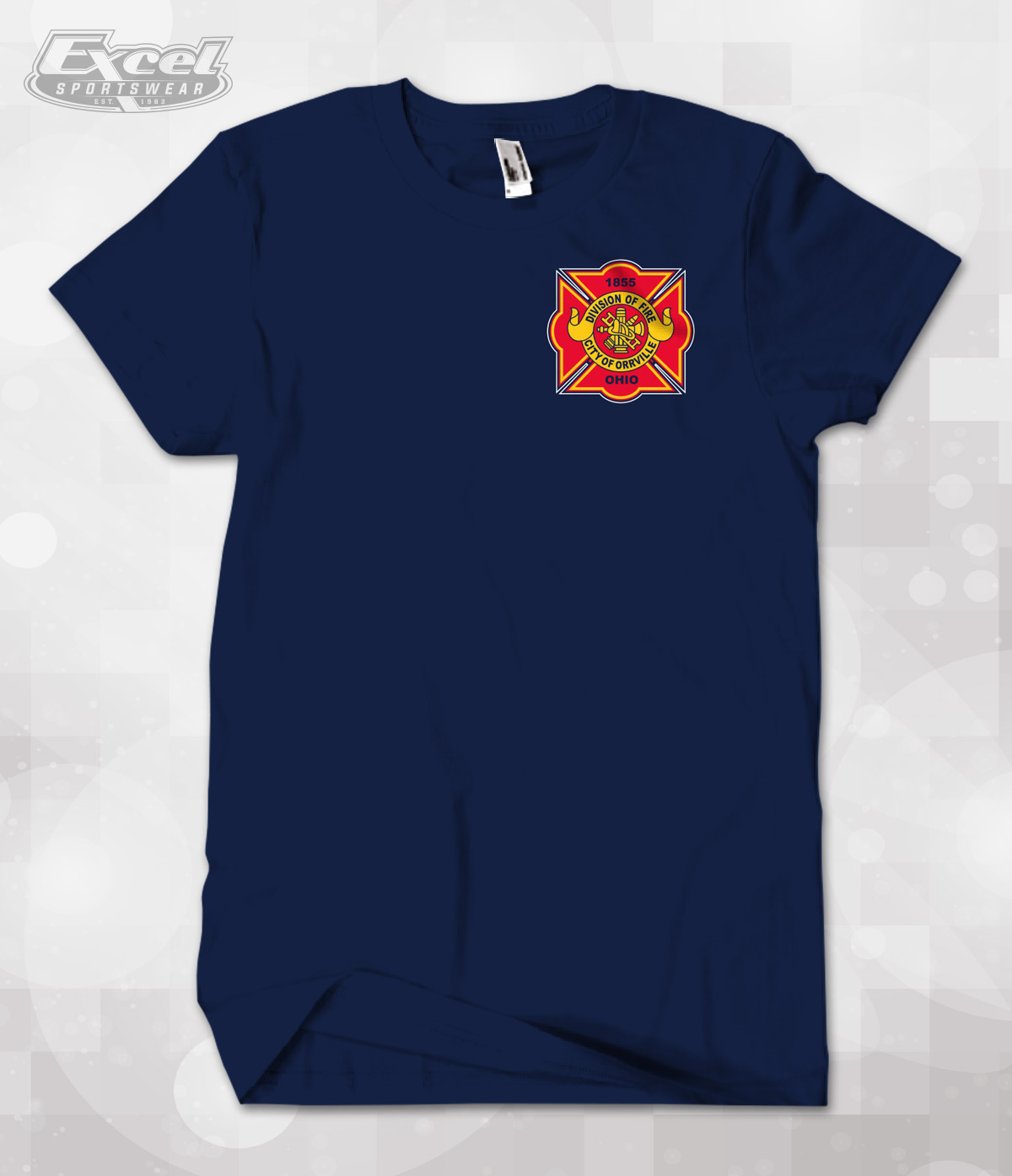 Excel Sportswear's Design of the week Orrville Fire Department