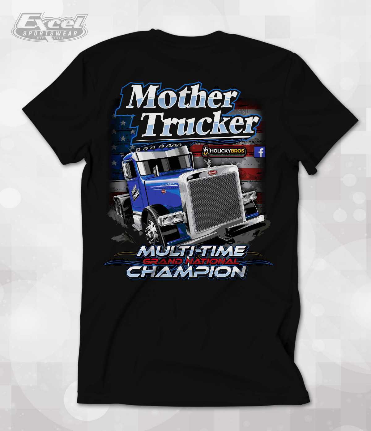 Excel Sportswear's Design of the week Mother Trucker