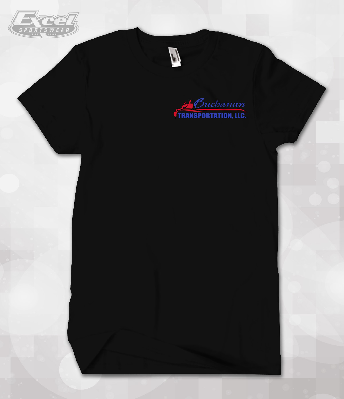 Excel Sportswear's Design of the week Buchanan Transportation, LLC