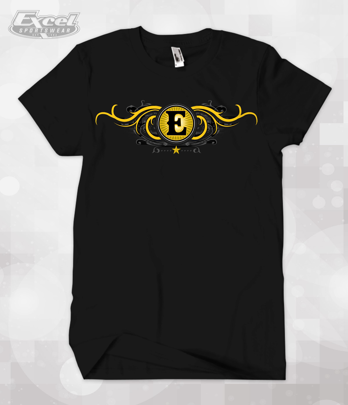 Custom Hand drawn apparel design for Circle E Calves